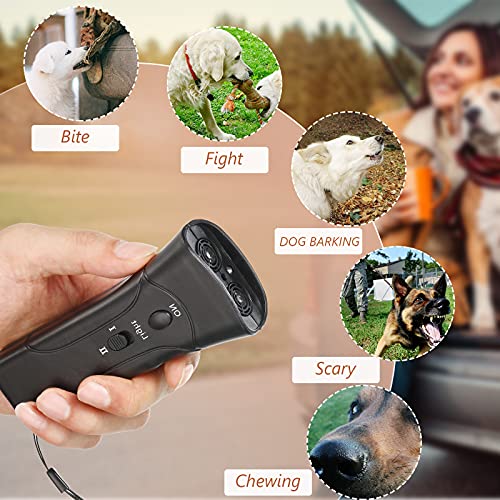 Handheld Dog Repeller Trainer Dual-Channel Dog Repeller Ultrasonic - Main Image