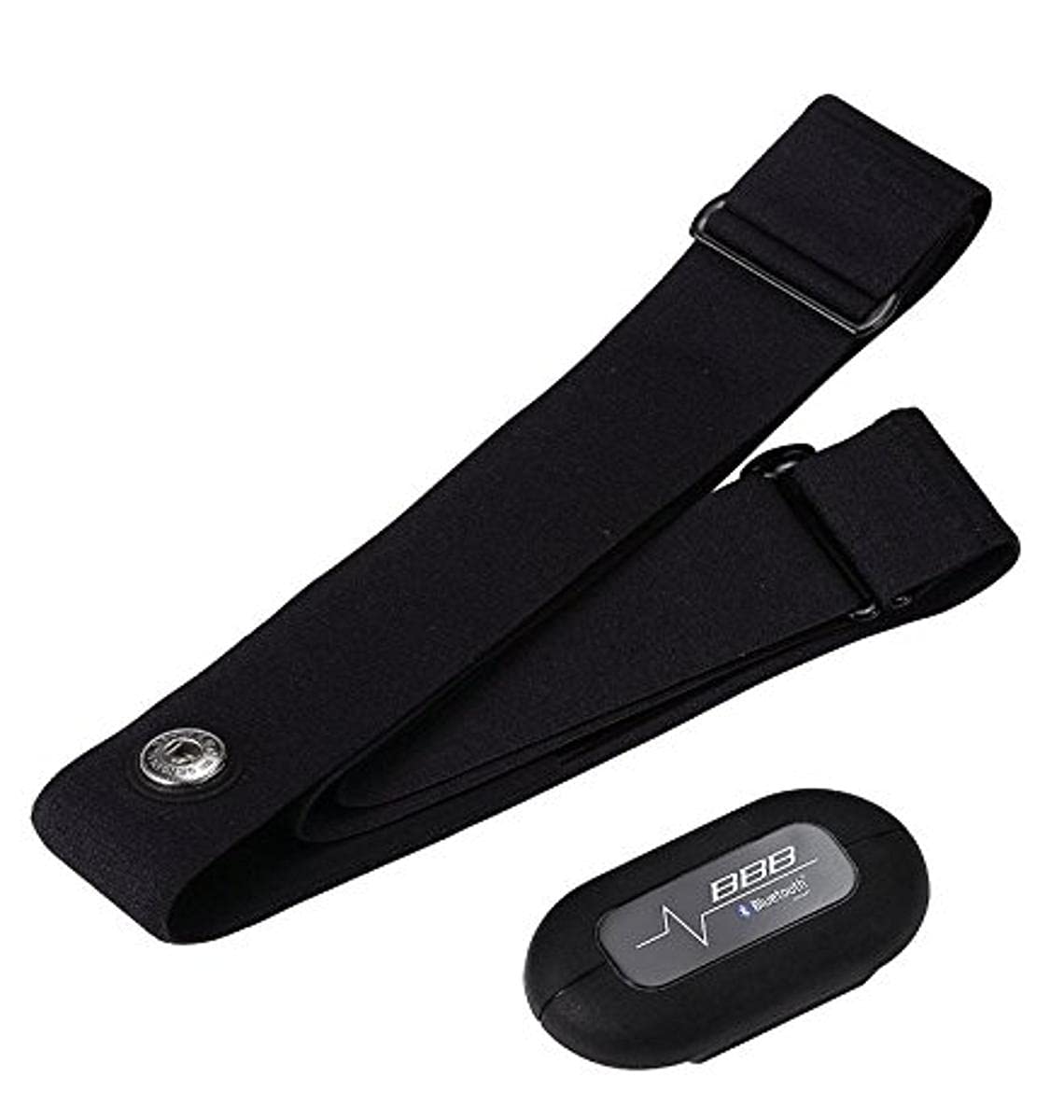 BBB Computer Tachos Chest Strap Heart Rate Monitor Blue Heart BCP-62, Black, 2.909.616.201