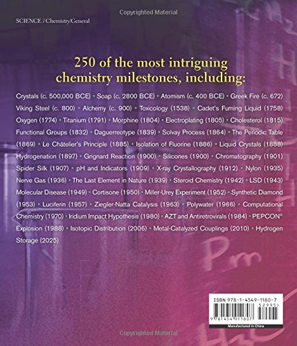 The Chemistry Book: From Gunpowder to Graphene, 250 Milestones in the History of Chemistry (Union Square & Co. Milestones)