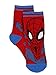 Super Hero Adventures Spider-Man Boys 6 pack Athletic Crew Socks (2T-3T, Multi)