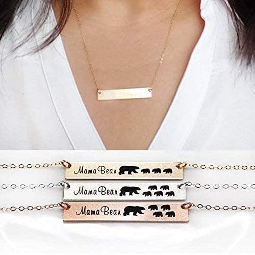 mama bear necklace gold
