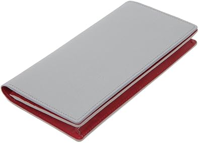 Amazon Yuki S風水開運財布 ライトグレー レッド レディースバッグ 財布