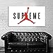 #14 Poster Mural Jordan Supreme 29x54 inch (74x135 cm) on 8mil Paper