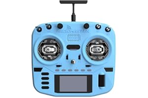 OPUS RadioMaster Boxer Crush EdgeTX 2.4G 16CH Remote Controller ELRS with AG01 Hall Gimbals (Blue)