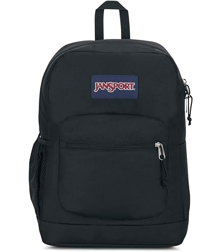 JanSport Venture Daypack – Travel Pack With Large Main Compartment, Padded Laptop Sleeve, Dual Water Bottle Pockets, and Attachment Buckles, Black : Electronics