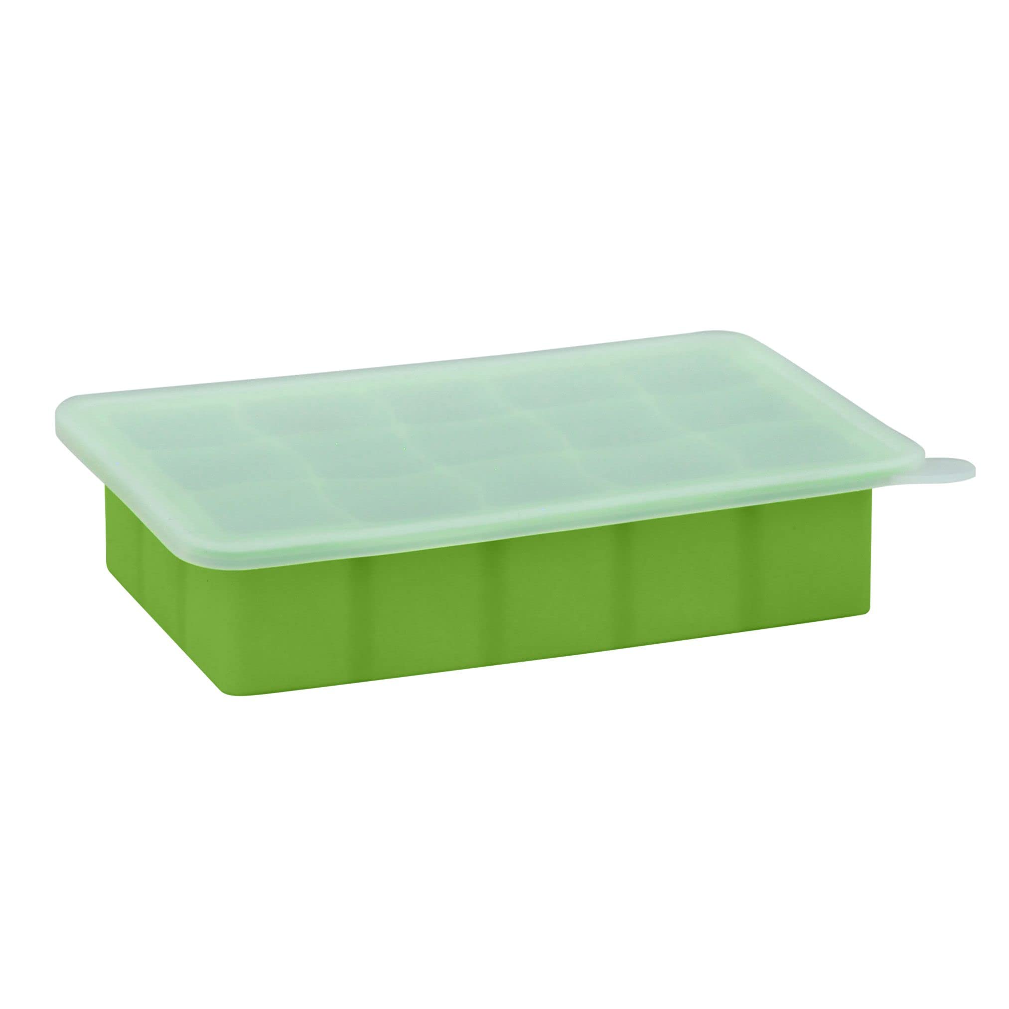 green sprouts - Silicone fresh baby food freezer tray - Green,One Size,185300-500-00