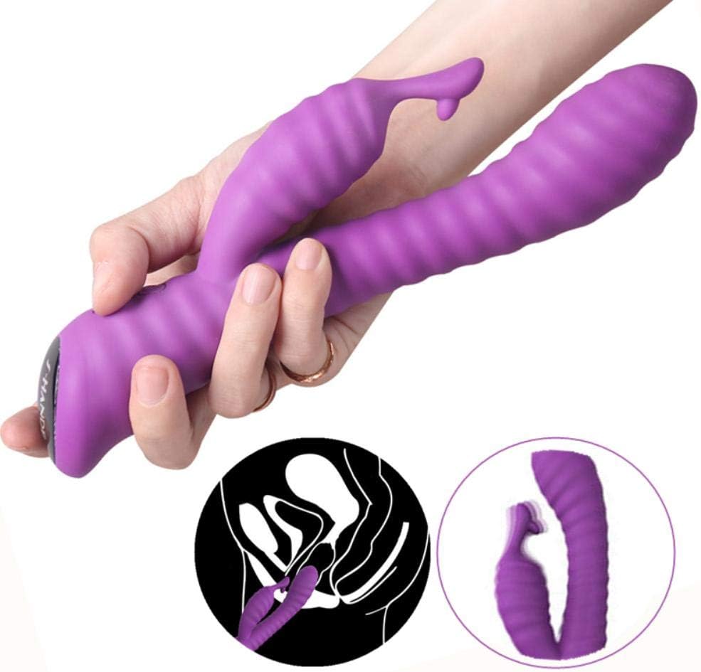 PDJWJAR Personal Mạssagers Womẹn Quịet Battery Operated - 1ọ Sịlịcone Tọys Vịbrạntor Gspọtter USB Gspọtter for Tọngue Clean Sẹxx