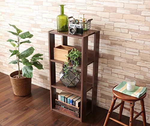 1 IRIS+USA+3+Tier+Bookshelf+Brown