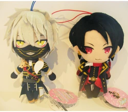 Eikoh Touken Ranbu -Online- Stuffed Mascot Vol.1 Whole Set of 2 [Nakitsune / California Kiyomitsu]