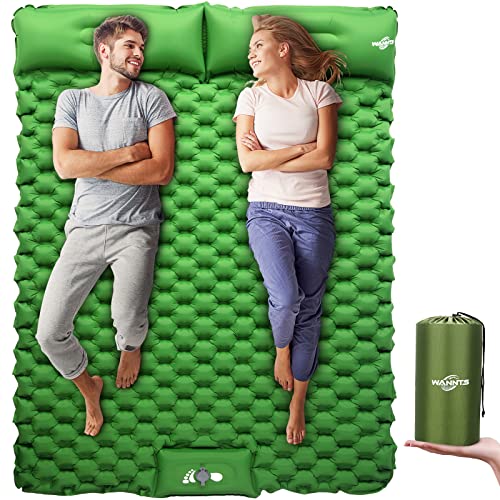 Double Sleeping Pad, Ultralight Inflatable Sleeping Pad for