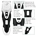 Pet Grooming Clippers Professional Rechargeable Cordless Silent Dog Grooming Clippers Heavy Duty, Electric Trimmer for Dogs and Cats, Pet Grooming Kit for Other Animal with 2 Comb Guides