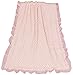 Arianna Plush Pink Blanket by The Peanut Shell