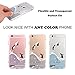 JAHOLAN iPhone 7 Case, iPhone 8 Case Amusing Whimsical Design Clear Bumper TPU Soft Case Rubber Silicone Cover for iPhone 7 iPhone 8 - Penguin Fly