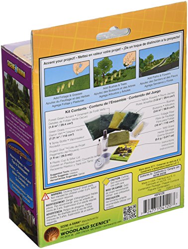 Woodland Scenics SP4120 Foliage and Grasses Diorama Kit
