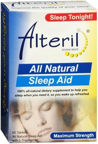 Alteril All Natural Sleep Aid 60 ea Pack of 2
