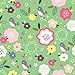 OAKI Toddler Rain Boots - Perfect Kids Rain Boots for Any Weather - Durable Rubber Baby Rain Boots Keep Little Feet Dry, Lightweight Waterproof with Easy-on Handle, Green Floral, 8T Toddler