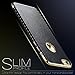 LOHASIC for iPhone 6s Plus case, Slim Luxury Leather Shockproof TPU Frame Grip Cases Cover Compatible with iPhone 6 Plus - Carbon Fiber