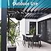 Blink Outdoor Camera Wall Mount Bracket, Hard Protective Case and Metal Mount for Blink XT2 Cameras Weather Proof Adjustable Indoor Outdoor Mount and Cover for Blink Home Security (1 Pack, Black)
