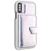 Case-Mate iPhone X Case - Compact Mirror - Iridescent - Holds 4 Cards - Protective Design for Apple iPhone 10 - Iridescent