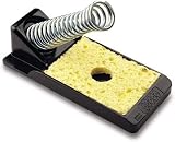 Antex ST4 Soldering Iron Stand Bench Holder Nickel Plated Sponge Tip Cleaner view 1