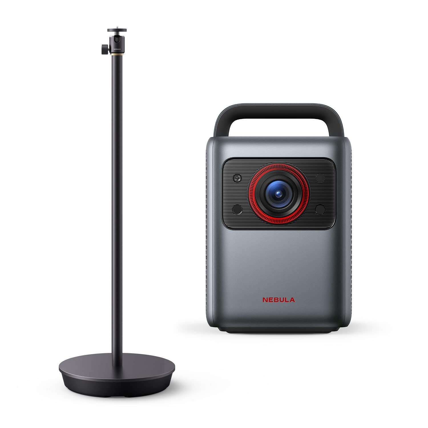 Nebula Cosmos Laser 4K With Nebula Adjustable 3-ft Floor Stand in 