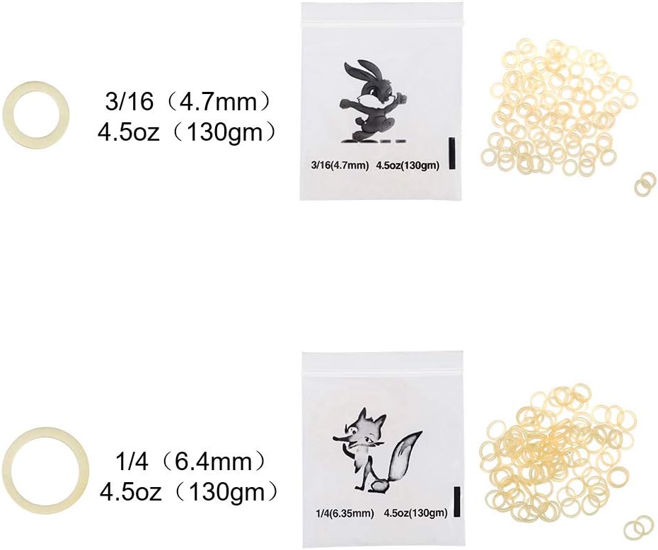 Orthodontic Elastic Bands,500Pcs Dental Orthodontic Elastics Latex Rubber Bands for Braces with