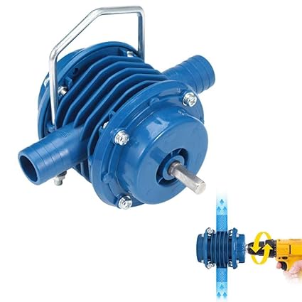 Wzrdd Pompe à Eau Auto Amorçante Pour Perceuse à Main à