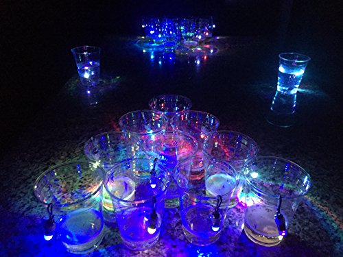 Slip Cup - Midnight Pong: Light Up Beer Pong- It’s Lit! 22 Cups & 22 Led Lights