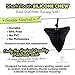 Mommy's Touch Shark Tooth Silicone Teething Necklaces - Sensory Chew Toys for Special Needs Kids & Aggressive Chewers - Soothing, Calming Teethers for Toddlers - Black