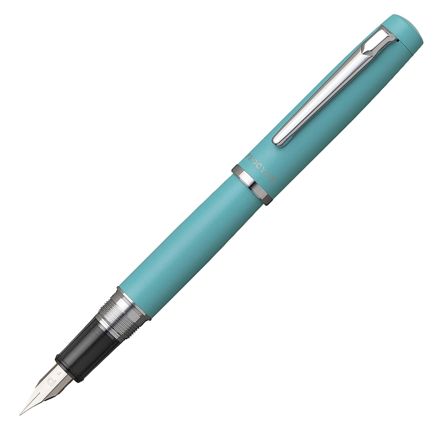 PLATINUM Procyon PNS-5000#52 Fountain Pen/Nib Size: M Medium/Colour: Turquoise Blue/Handmade/with Gift Box/Fountain Pen
