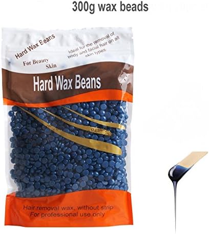 Pantora Hard Wax Beans Solid Depilatory Grain Body Hair Remover Hard Wax Beans Granules Hot Film Wax Bead For Hair Removal No Stripes Needed 10Ounce/300g Chamomile Flavor