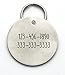 Call My Mom Dog Tag - Unique Metal Pet ID