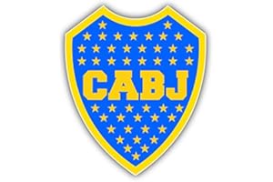 valstick Boca Juniors Soccer Football Car Bumper Sticker Decal, 3'' Longer Side