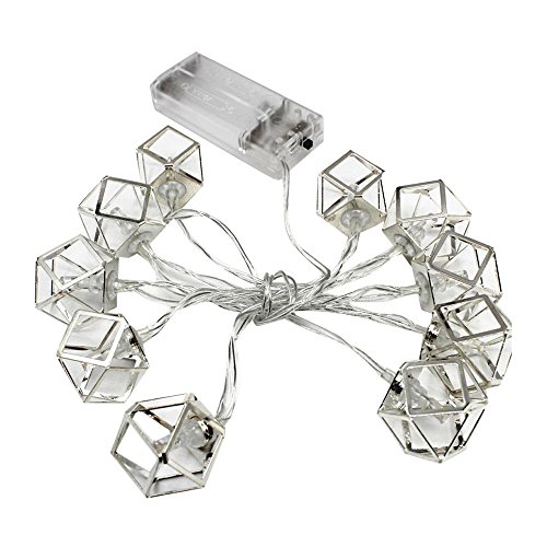 Snowfoller 10 LED Cute Fairy String Light Lamp for Halloween Christmas Wedding Party Decor Indoor Outdoor Cafe Shop Home Decoration (C) - Thumbnail 3