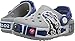 Crocs Kids Baby Boy's Crocband R2D2 Lights Clog (Toddler/Little Kid) Light Grey 7 M US Toddler