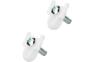 LANKSTET WR01X25070 Refrigerator Door Handle Mounting Stud (2 Pcs) Compatible with GE Fridge Freezer Handle Fastener Assembly AP7175647 WR01X39781