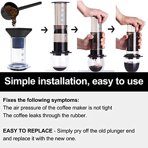 AMI PARTS Plunger Rubber Gasket Replacement Part for AeroPress Coffee