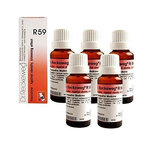 Dr.Reckeweg Germany R59 Weight Loss Drops Pack Of 5