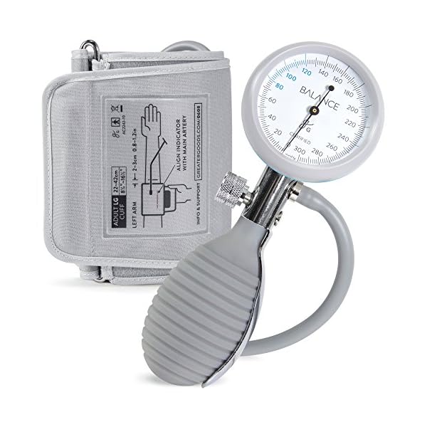 Sphygmomanometer Blood Pressure Monitor Cuff by Balance, Manual BPM