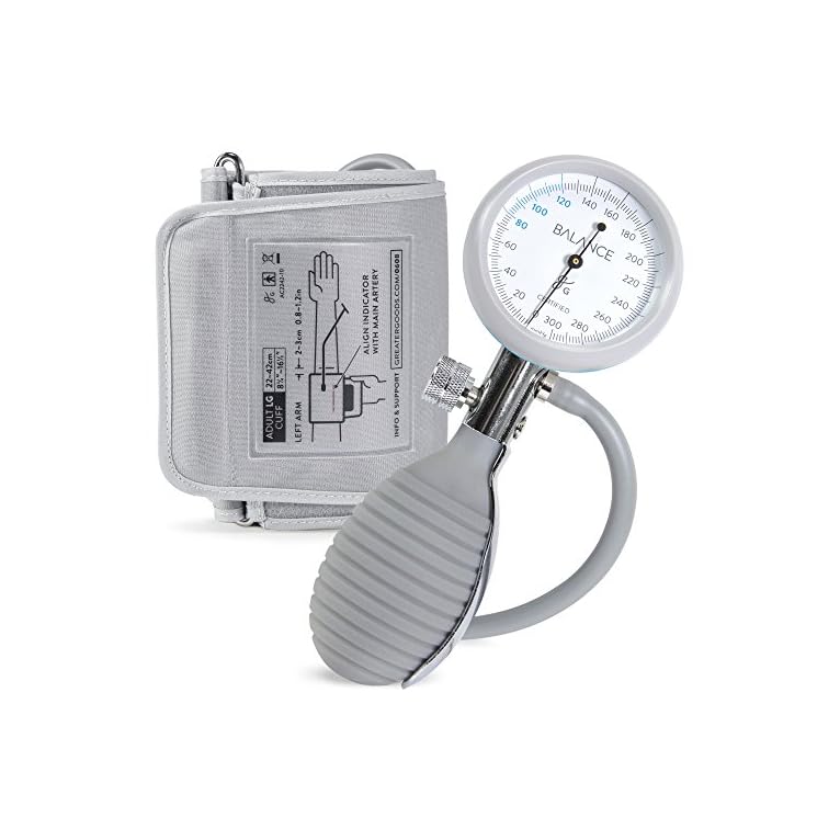 Sphygmomanometer Blood Pressure Monitor Cuff by Balance, Manual BPM