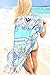 FACE N FACE Women's Summer Beach Wear Cover up Swimwear Beachwear Bikini Free Size 56005Blue