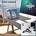 AMVR Dual Charger Magnetic Charging Station/Stand,Support Firmware Upgrade for HTC Vive or Pro Controller (Carbon Fiber)