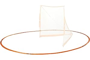 Bownet Portable Lacrosse Crease with Carry Bag – Indoor/Outdoor Training Ring – Compatible with Bownet Goals