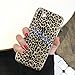iPhone X Case, iPhone 10 Case, Ebetterr Glitter Sparkle Bling Case for Girls Women Slim Fit Anti Scratch PC Hard Back + Flexible Soft TPU Bumper Protective Cover for iPhone X (2017) Leopard