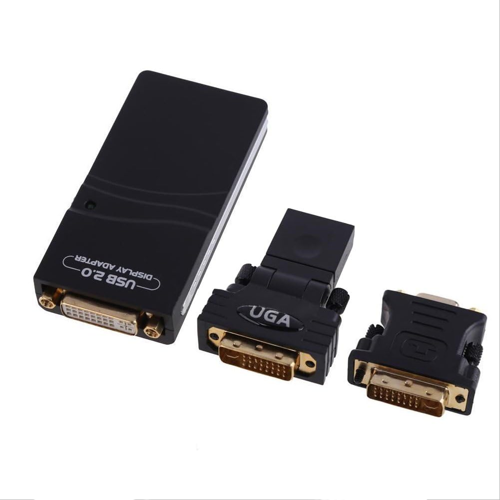 COOLEAD UGA (USB Graphic Adapter) USB 2.0 to HDMI VGA DVI MultiDisplay Adapter Amazon.co.uk