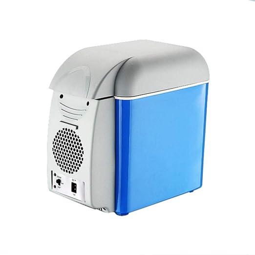 Compresor nevera nevera portátil 7.5L Mini nevera eléctrica/caja ...
