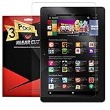 Klear Cut [3 Pack] - Screen Protector for Amazon Fire HD 6 - Lifetime Replacement Warranty - Anti-Bubble & Anti-Fingerprint High Definition (HD) Clear Premium PET Cover - Retail Packaging