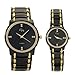 Charles Raymond His and Hers - V0543(3916) Gun Metal and Gold Tone