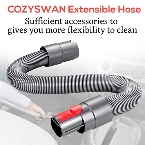 COZYSWAN Flexible Extension Hose Attachment for Dyson V8 V7 V10 V11