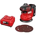 SKIL PWR CORE 20V Brushless Random Orbital Sander Kit Including 2.0Ah Battery and Charger-SR7603B-10